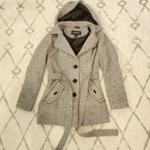 Small Liz Claiborne Coat with removable hood